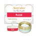 Tealight Set Rose Soy Candles + Candle Holder Set